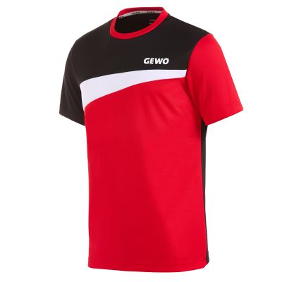 Gewo Shirt Fondi III rot/schwarz