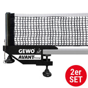 Gewo 2x Netz-Set Avant Prime schwarz