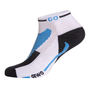 Gewo kurze Socken Flex III weiß/blau