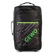 Gewo Trolley Streifen M Schwarz/Limette