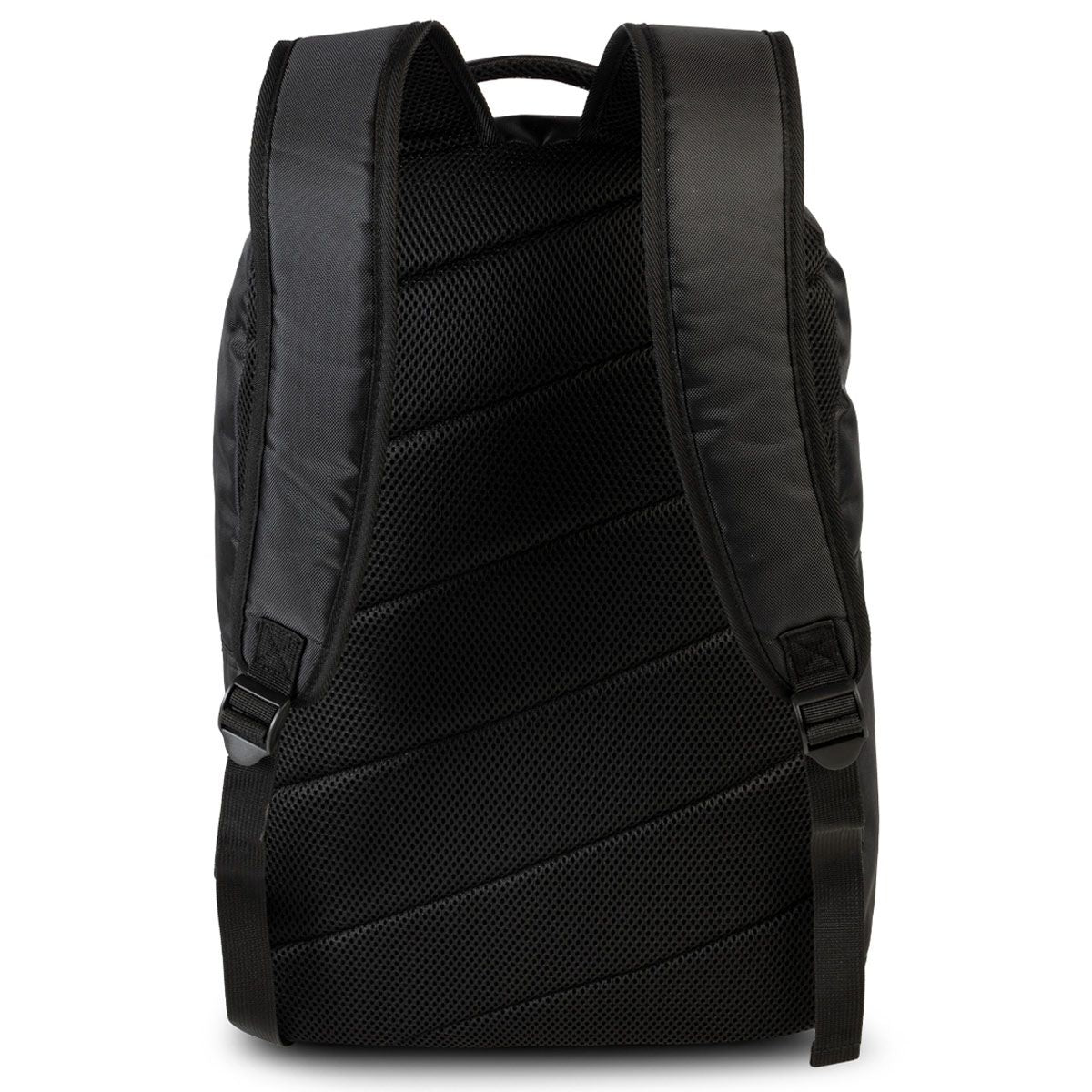 Gewo Rucksack Streifen Schwarz/Limette