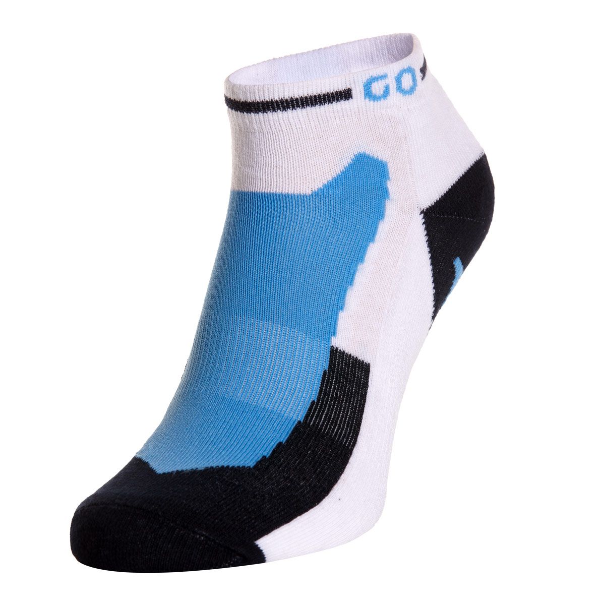 Gewo kurze Socken Flex III weiß/blau