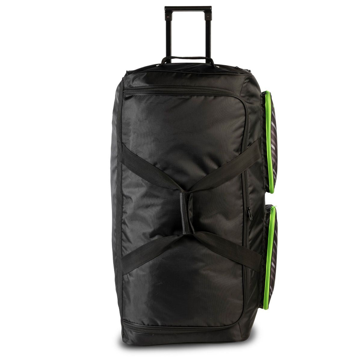 Gewo Trolley Streifen XL Schwarz/Limette