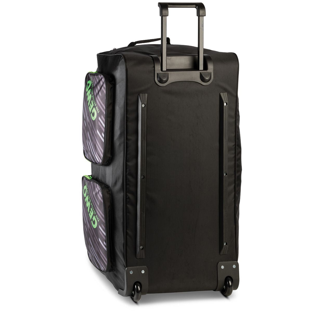 Gewo Trolley Streifen XL Schwarz/Limette