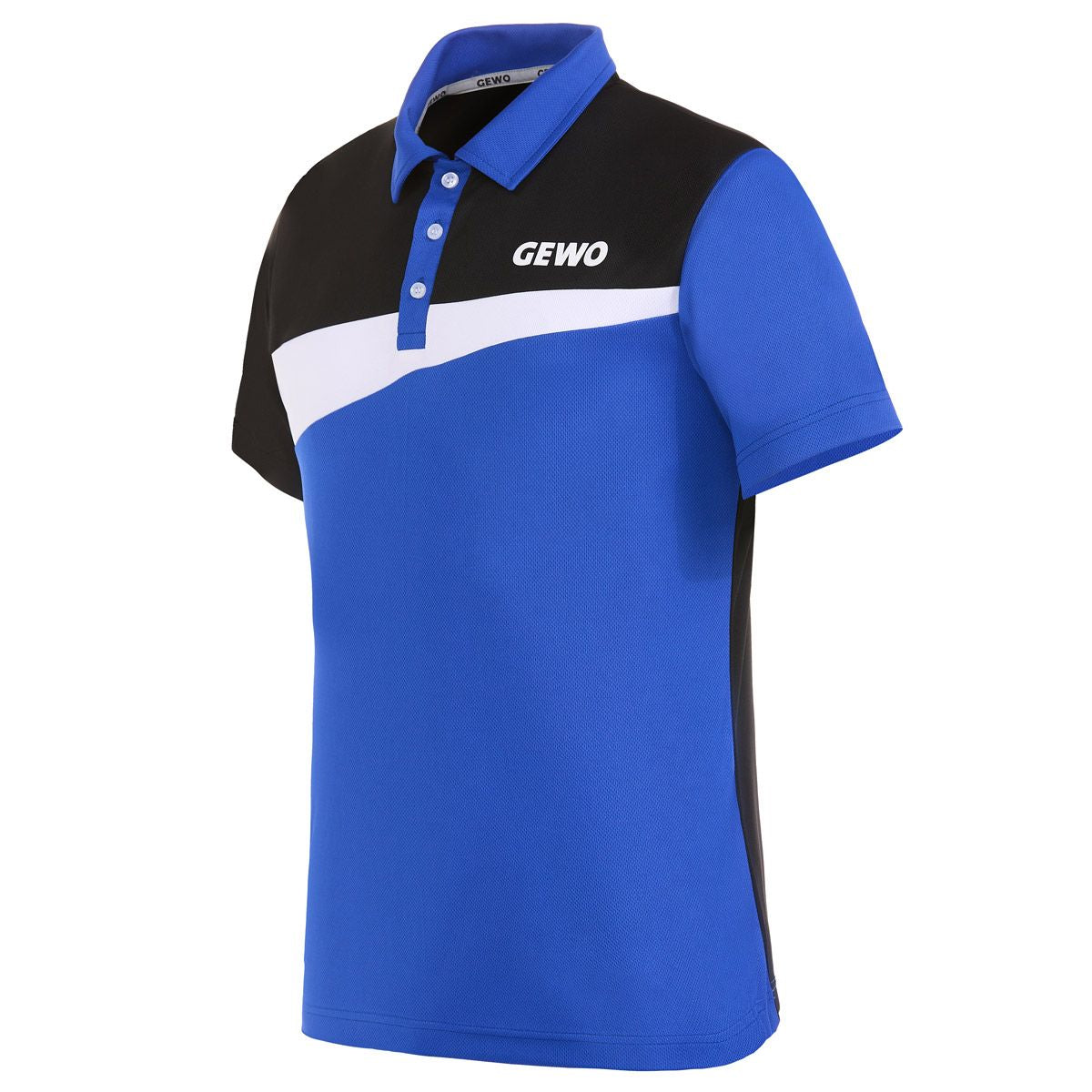 Gewo Shirt Fondi II Cotton royal/schwarz