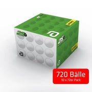 Andro Ball Poly2S** weiß 10er-Pack (720)