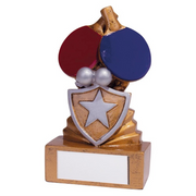 Schild Tischtennis Mini-Auszeichnung 95mm