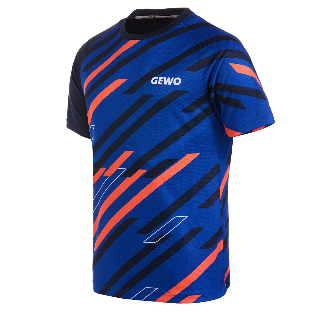 Gewo shirt Ponza III navy/orange