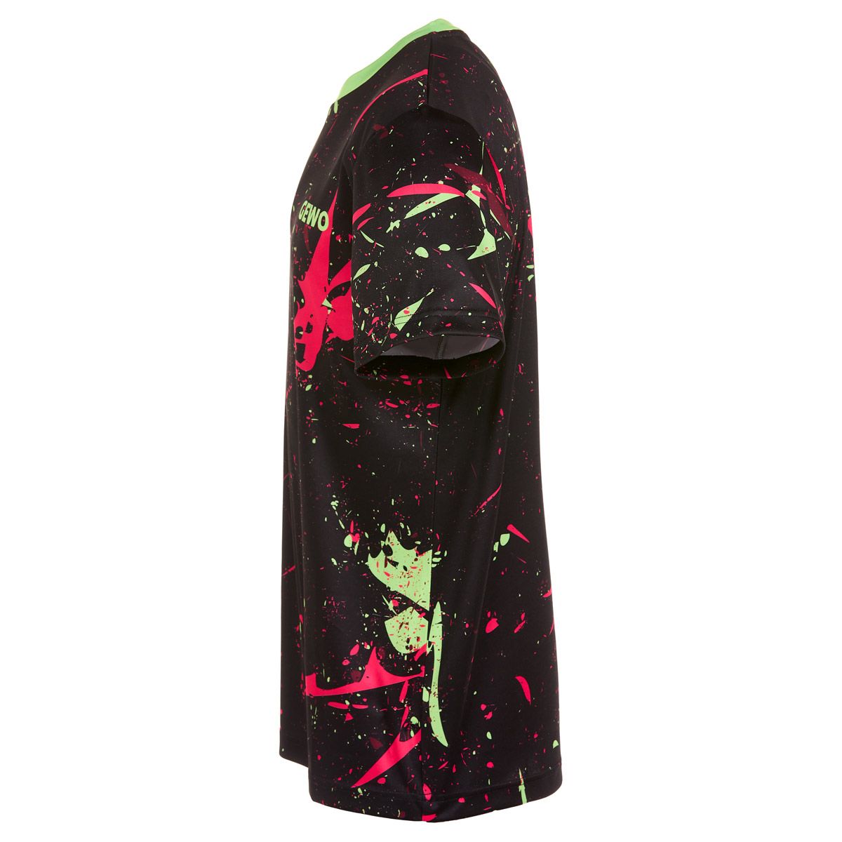 Gewo Shirt Tamarro II Schwarz/Grün