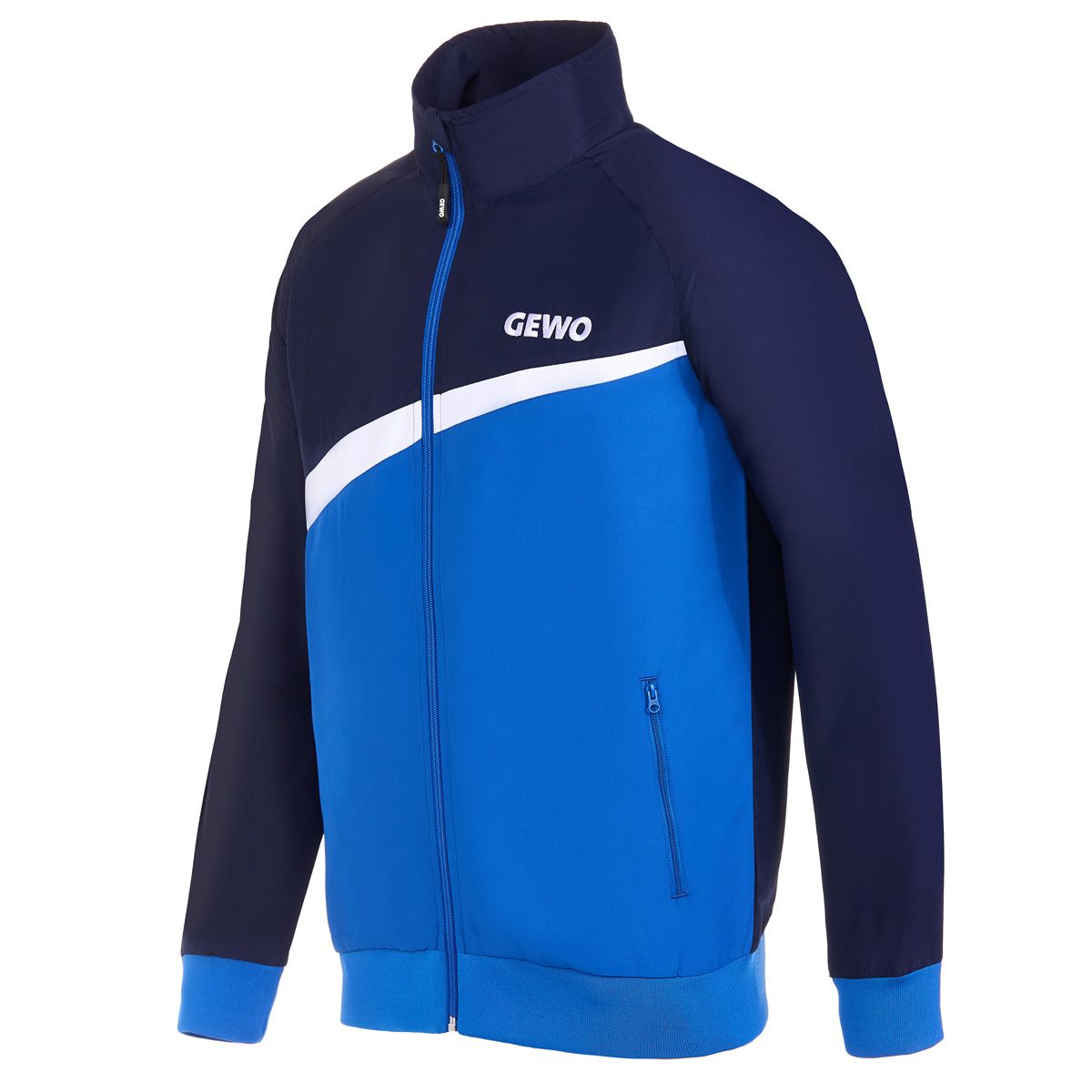 Gewo Trainingsjacke Fondi II Marine/Königsblau