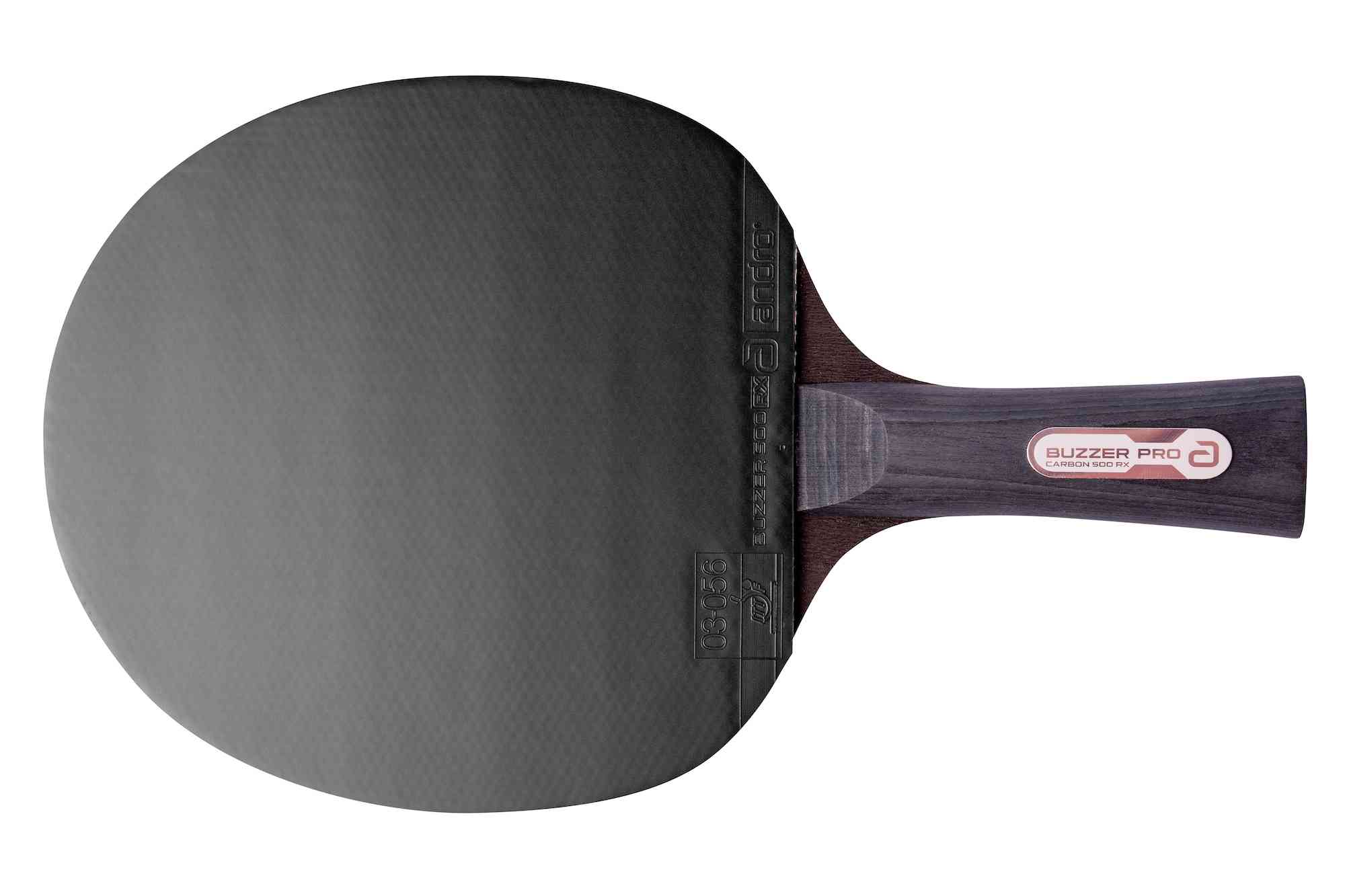 Andro Bat-Set Buzzer Pro Carbon 500 RX schwarz/rot konkav