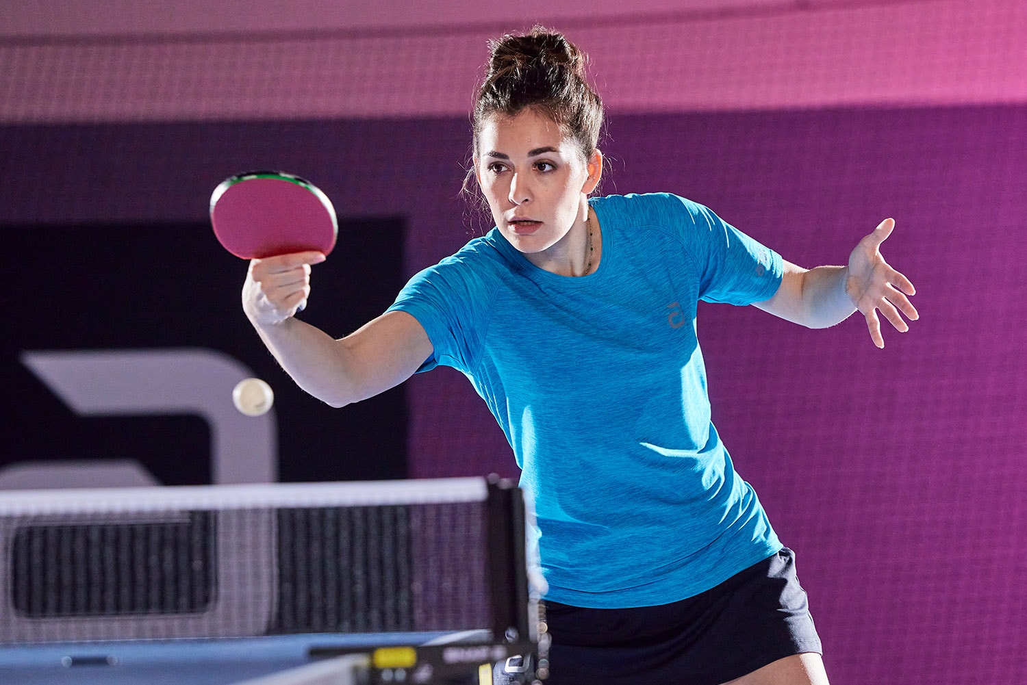 Andro Shirt Melange Alpha Lagunenblau