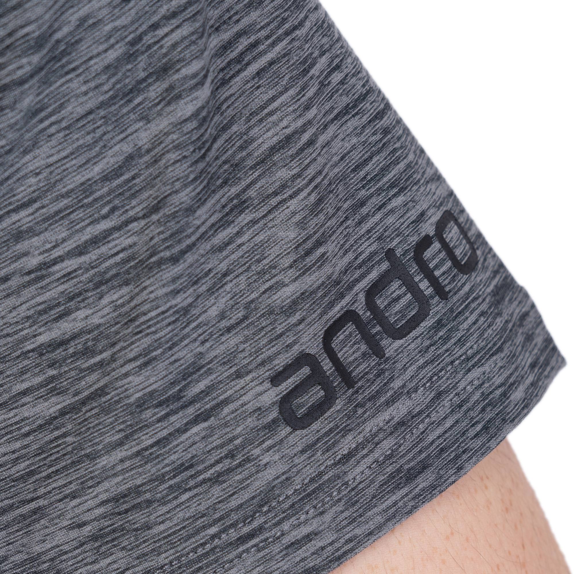 Andro Shirt Melange Alpha grau