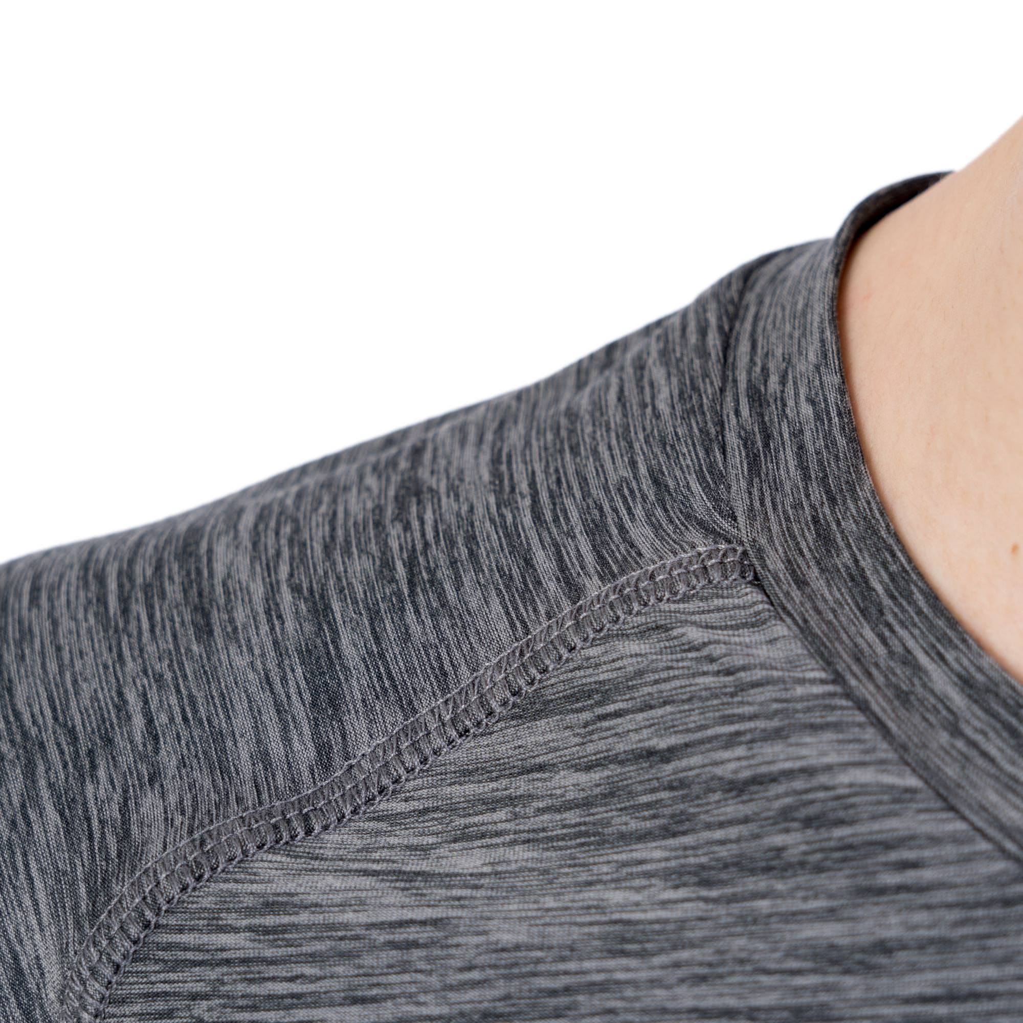 Andro Shirt Melange Alpha grau