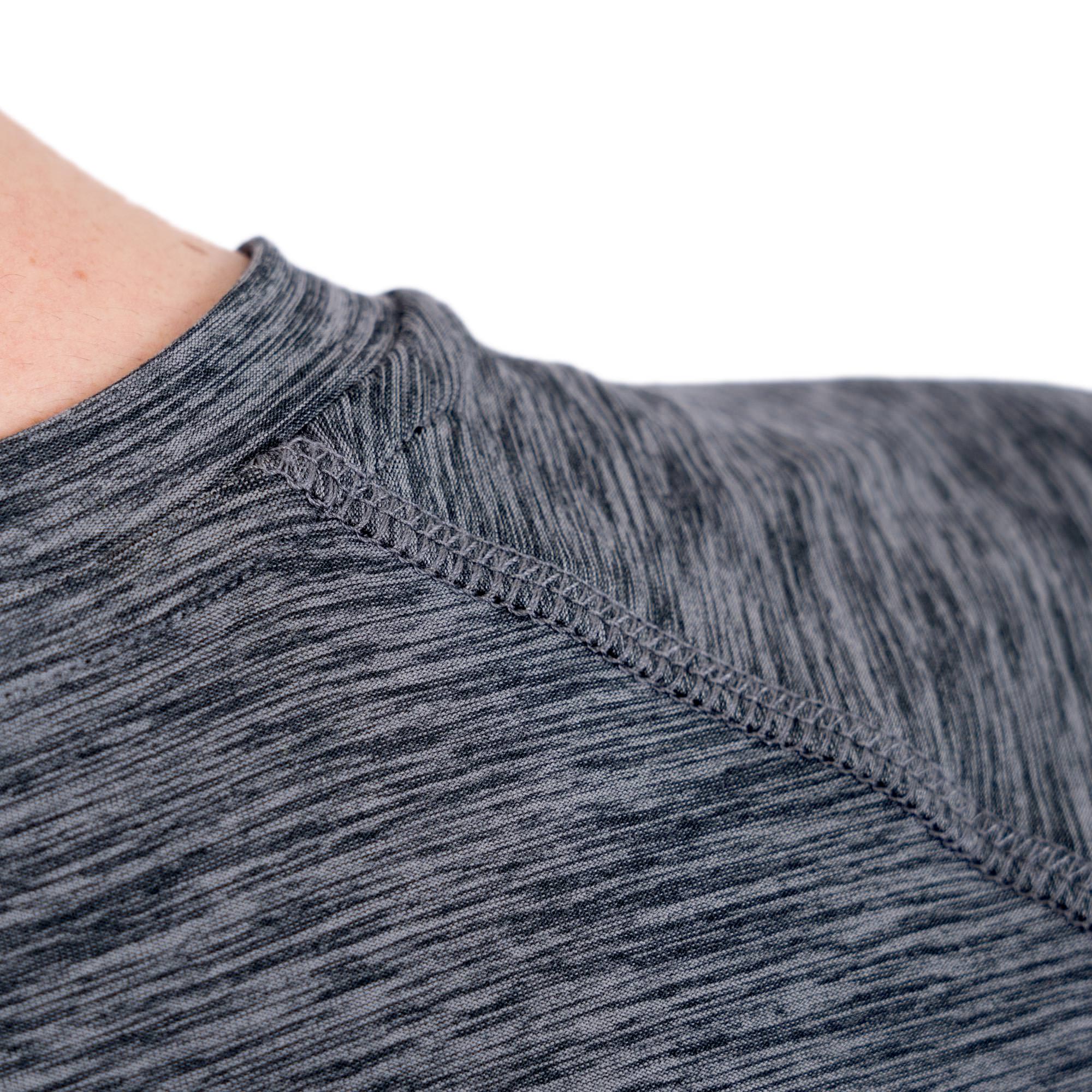Andro Shirt Melange Alpha grau