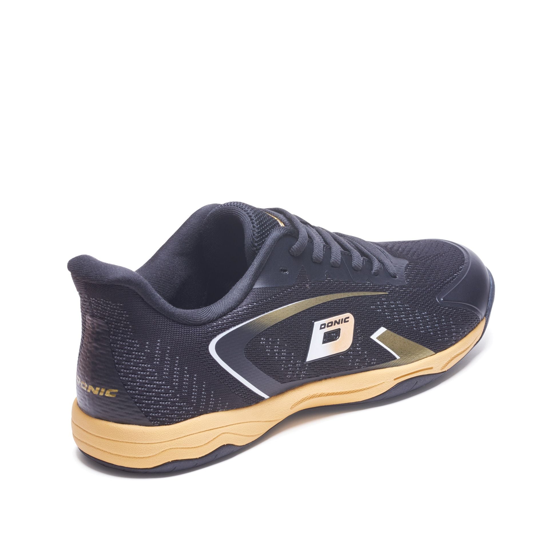 Donic Schuhe Competition Panther schwarz/gold/weiß