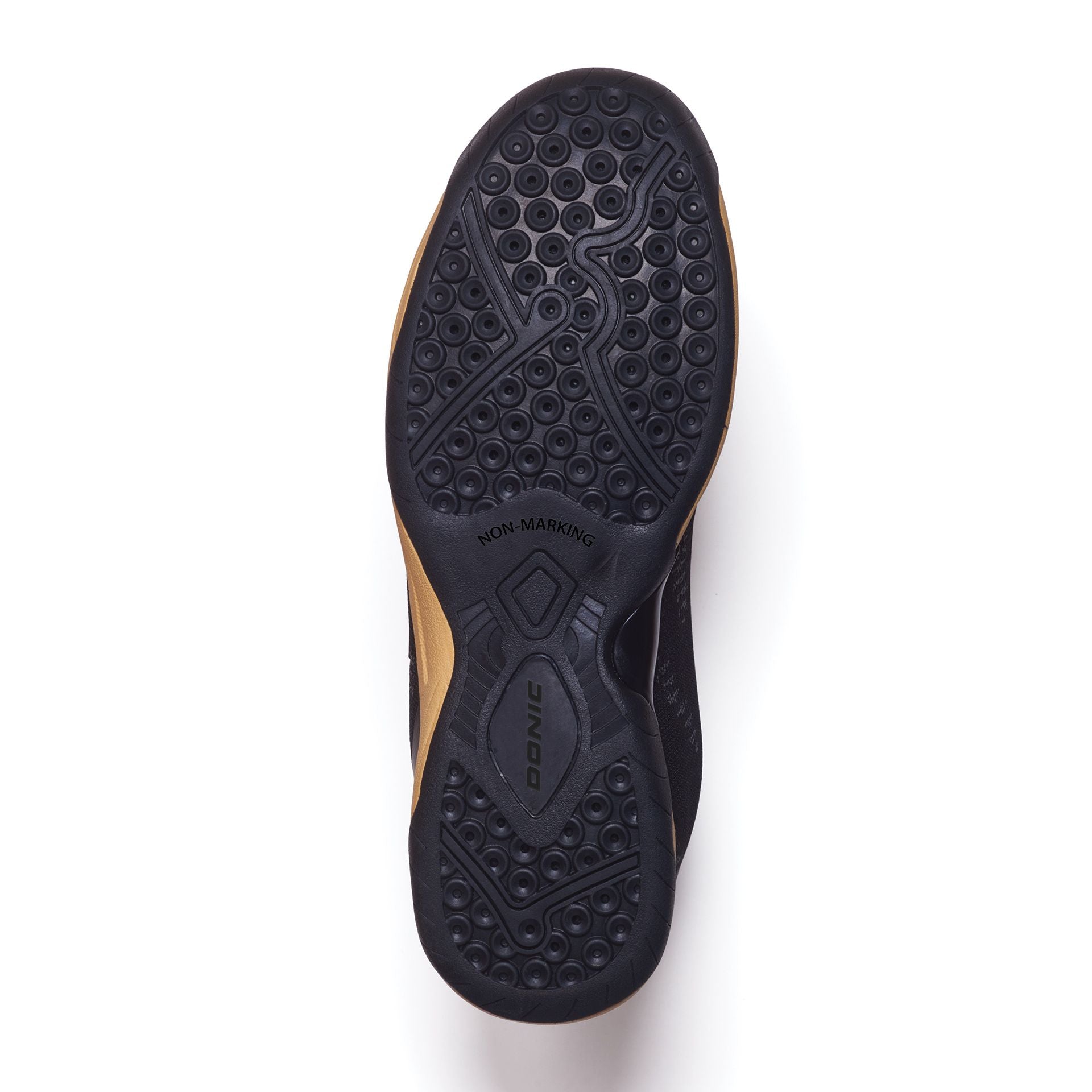 Donic Schuhe Competition Panther schwarz/gold/weiß