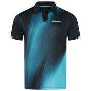 Donic Shirt Fire Schwarz/Hellblau