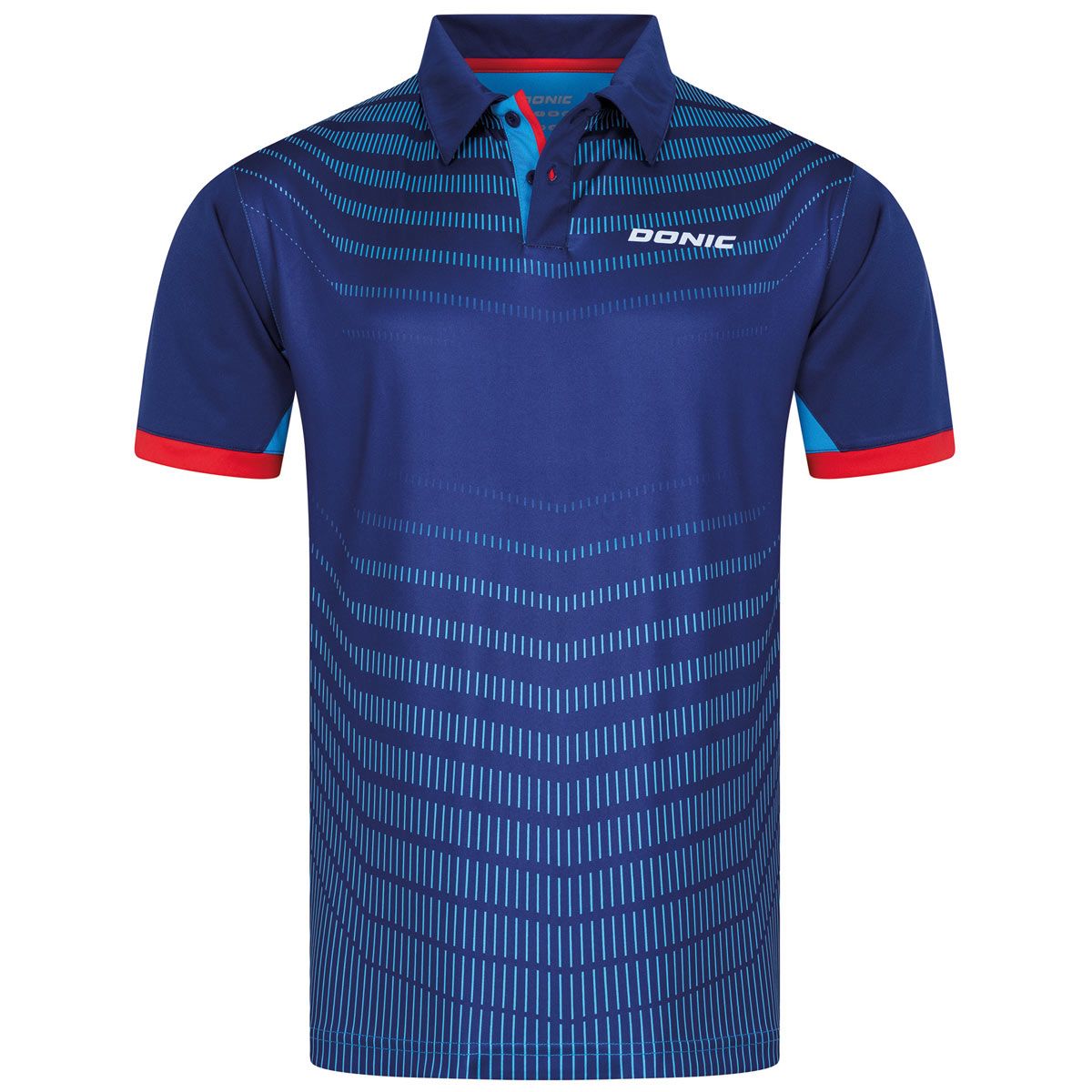 Donic Shirt Kava Marine/Rot