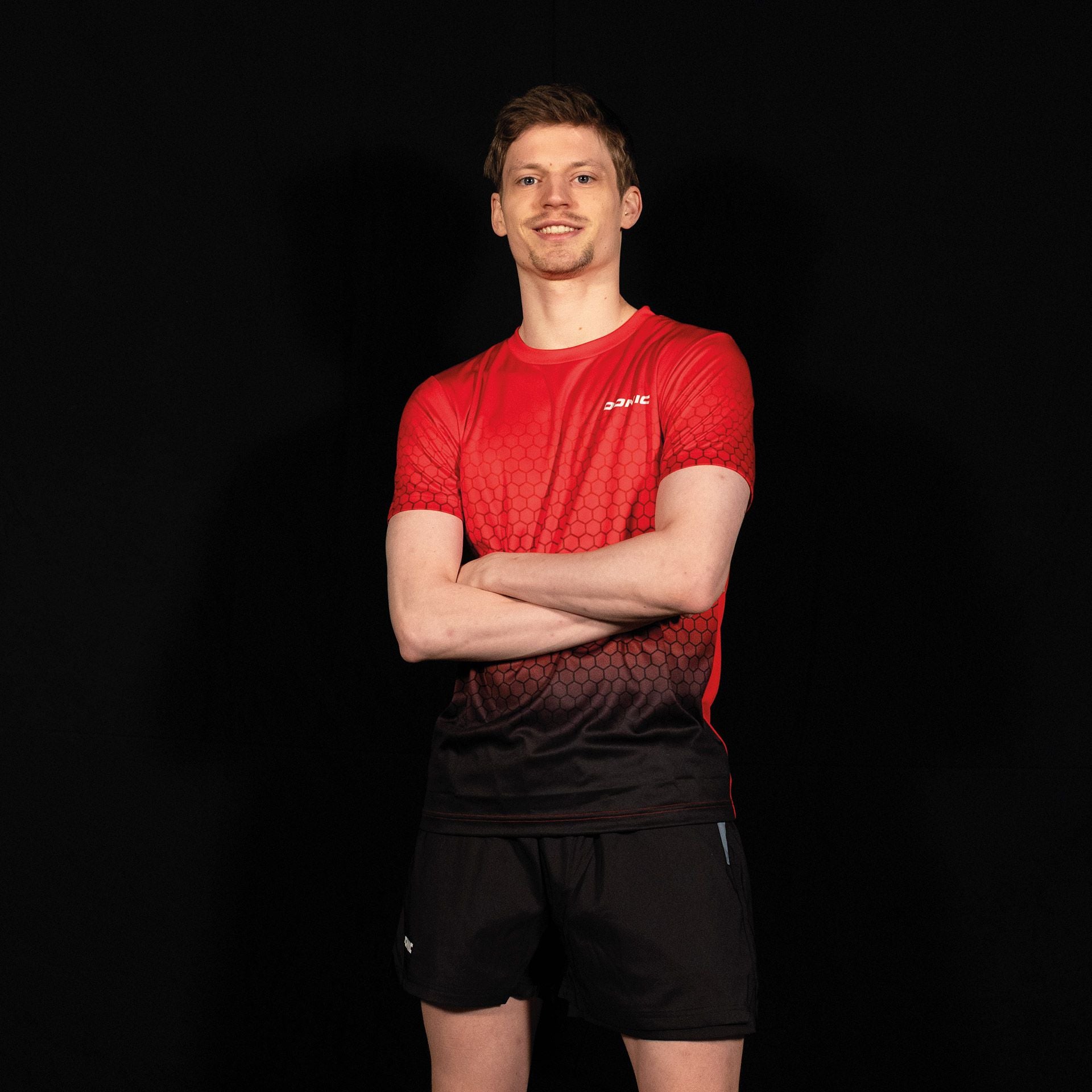 Donic T-Shirt Scorpion Rot/Schwarz