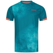 Donic T-Shirt Axtion Grün/Hellblau/Orange