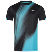 Donic T-Shirt Cream Junior Schwarz/Hellblau