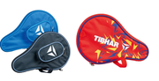 Tibhar Cover Spectra rund mit Ballfach rot/blau