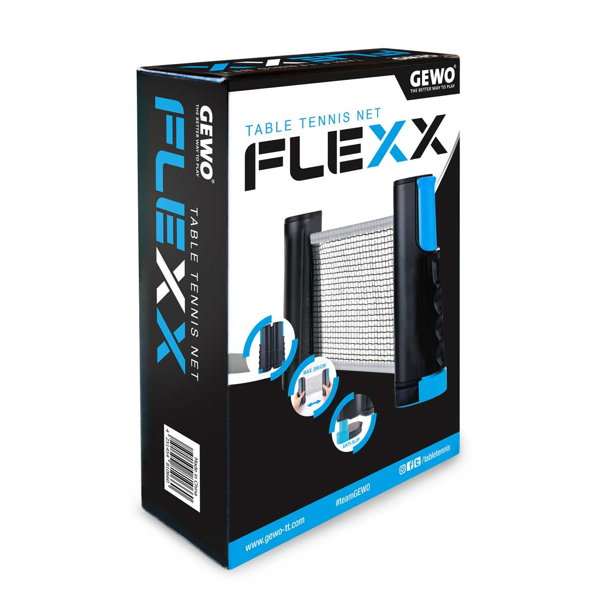 Gewo Netz Flexx schwarz