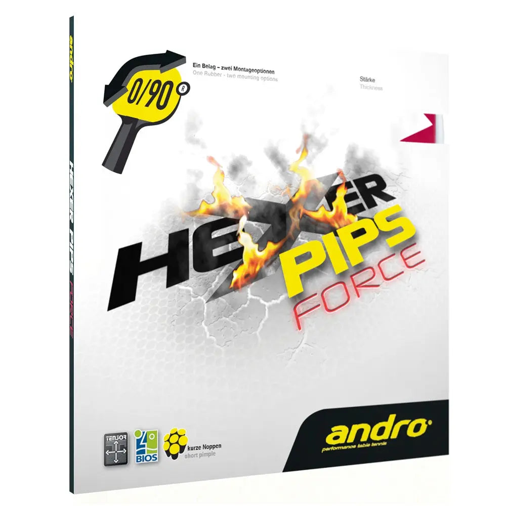 Andro Hexer Pips Force Andro SE - tabletennisstore.eu